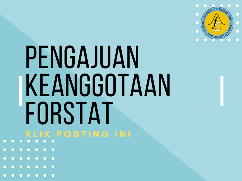 Pengajuan Keanggotaan FORSTAT
