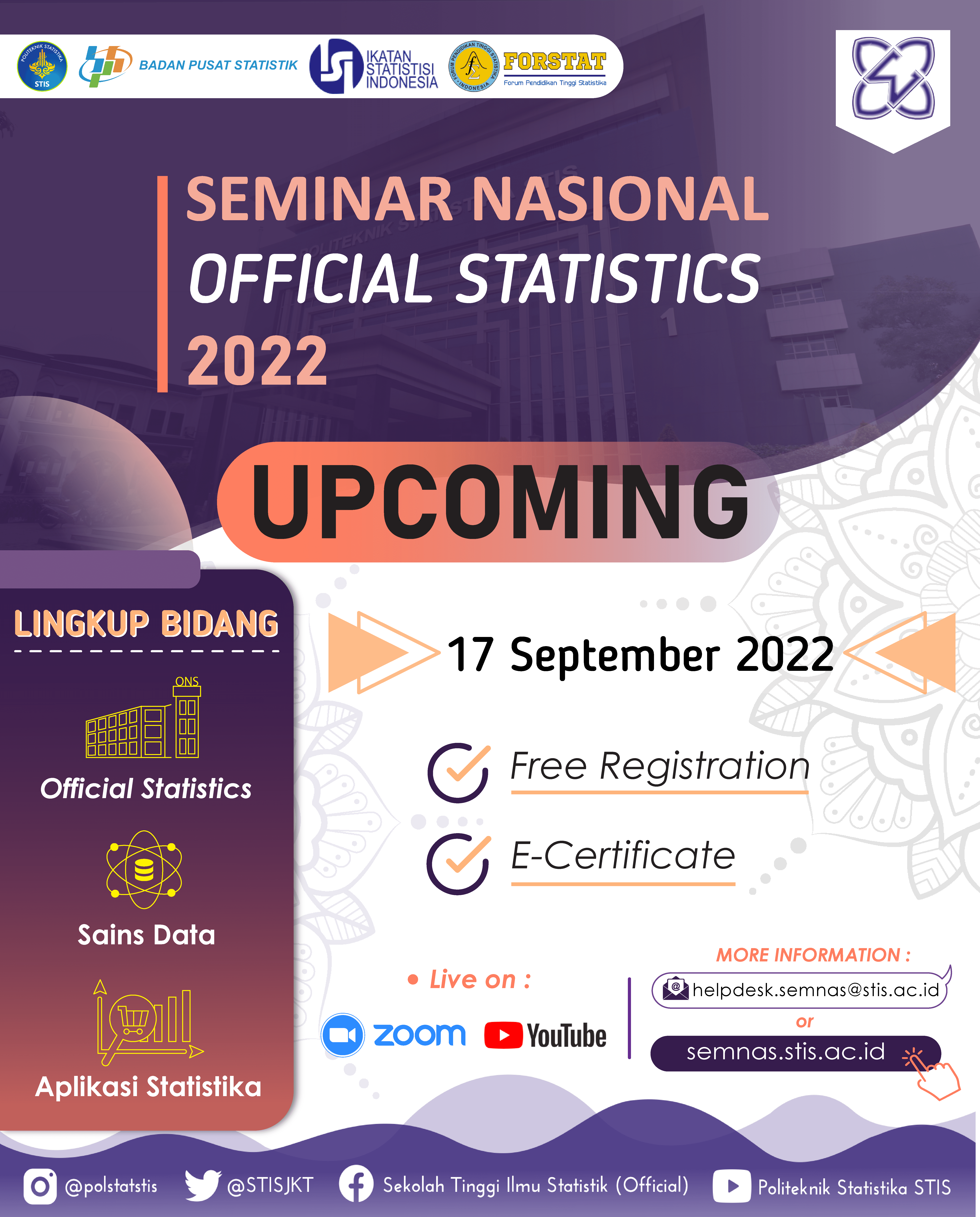 Seminar Nasional Official Statistics 2022